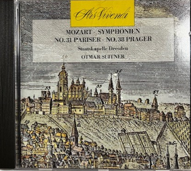 Cd Wolfgang Amadeus Mozart / Staatskapelle Dresden & Otmar Suitner – Symphonie No. 31 D-dur KV 297 (Pariser Symphonie) / Symphonie No. 38 D-dur KV 504 (Prager Symphonie)